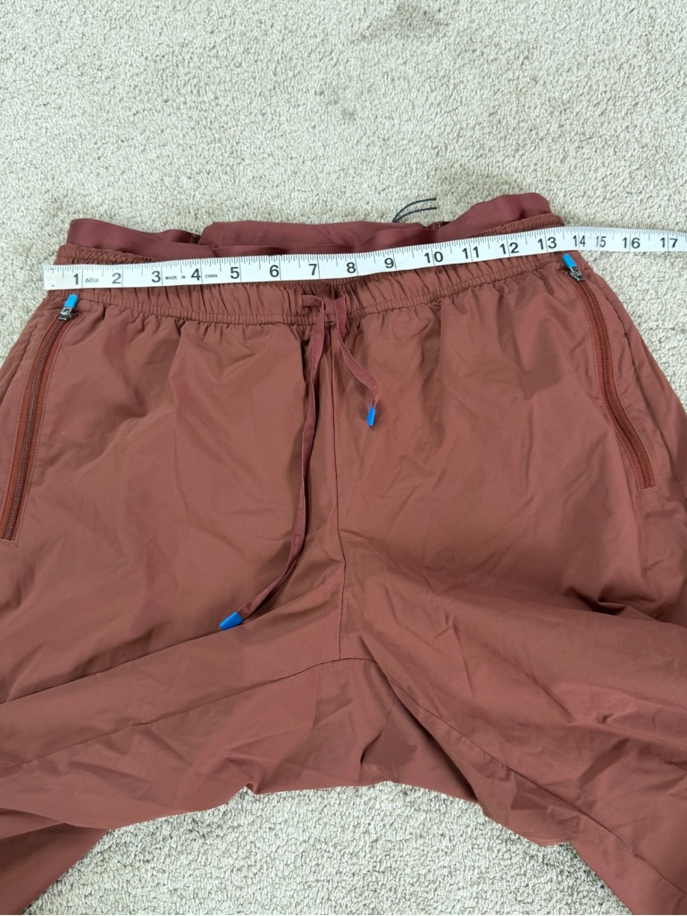 Janji Women's Atlas Multi Pants High Rise Running Lightweight in Goji M - Picture 10 of 15